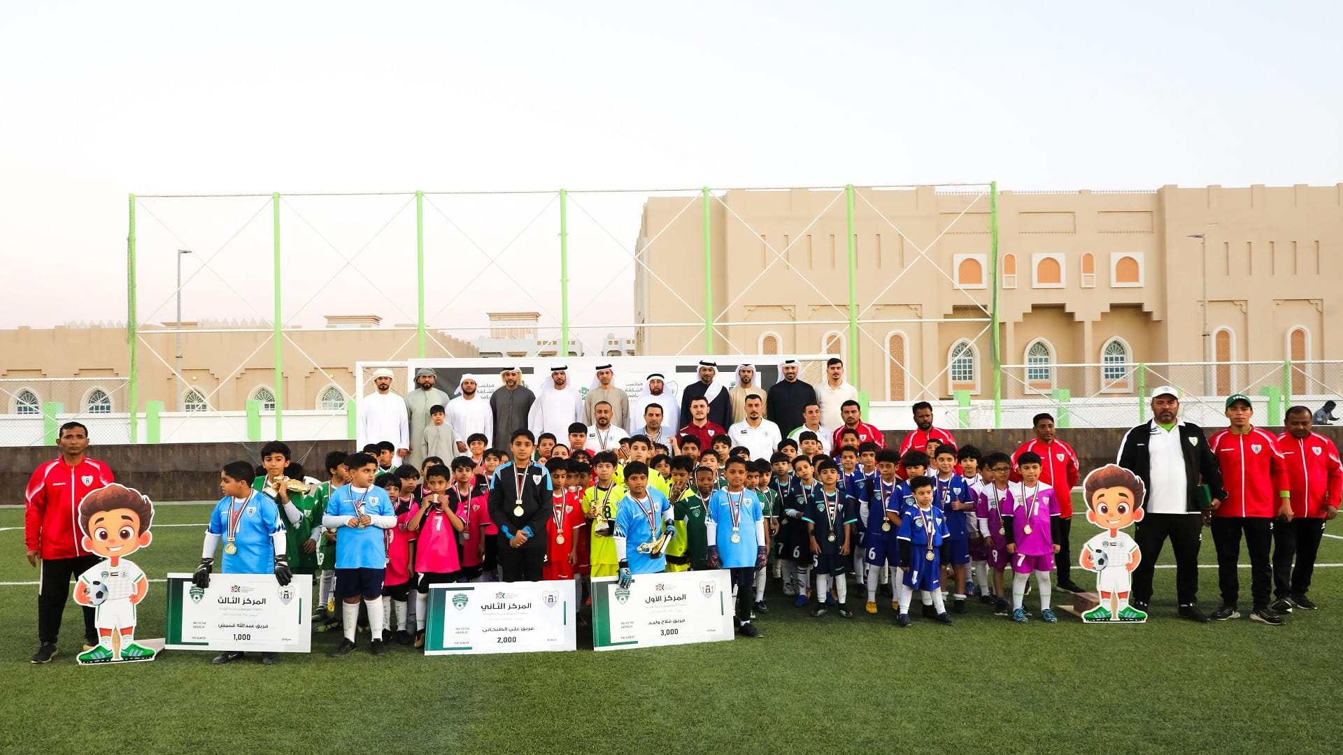 Dibba Al-Hisn Club concludes the Talented Football Championship 