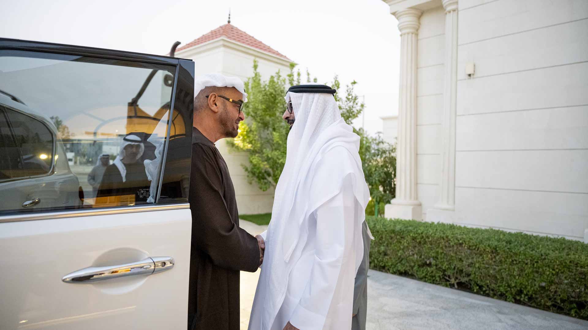 UAE President visits Mohammed Al Bowardi in Abu Dhabi 