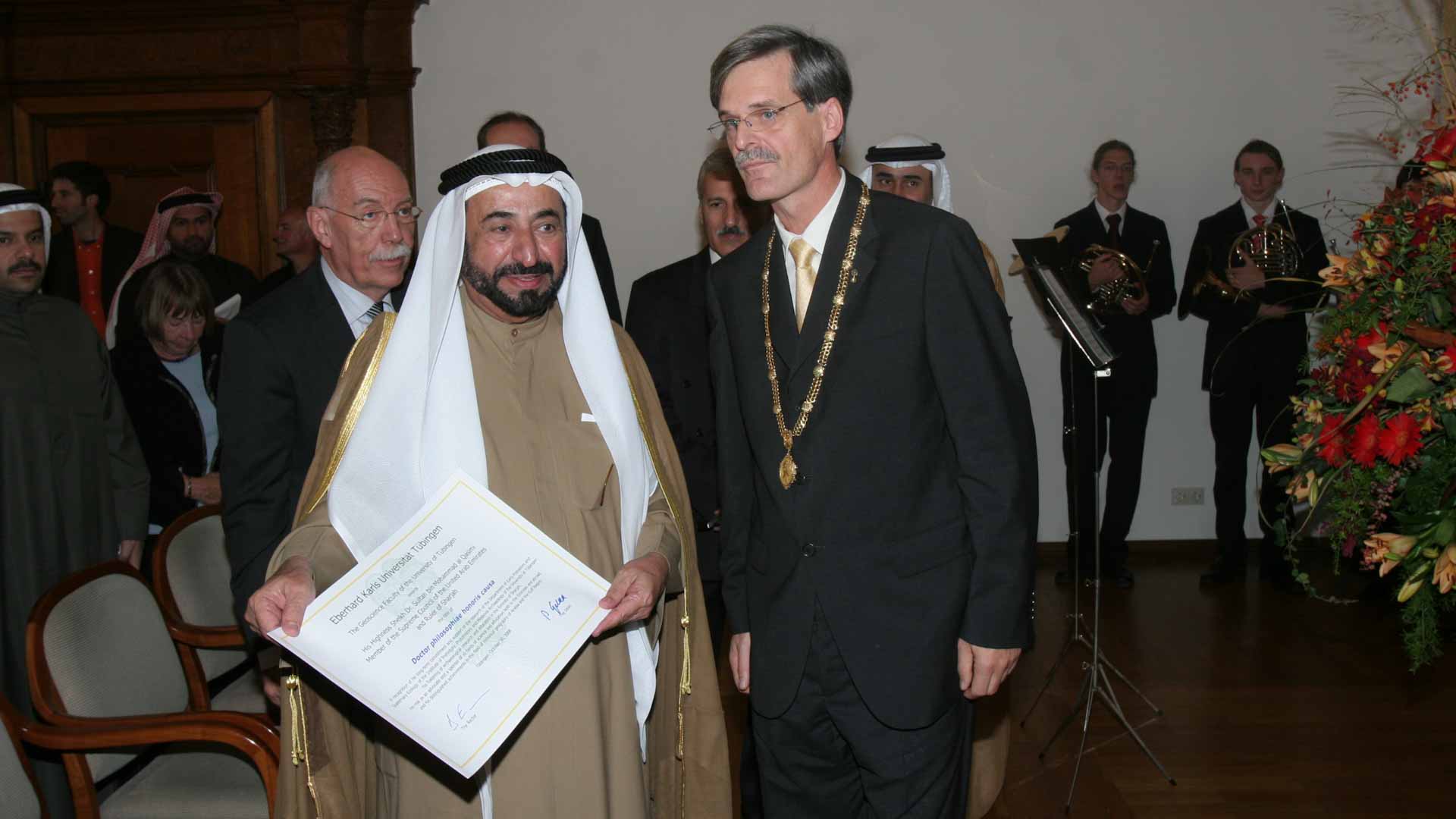 DSQC commemorates Sharjah Ruler’s Tübingen honorary doctorate 