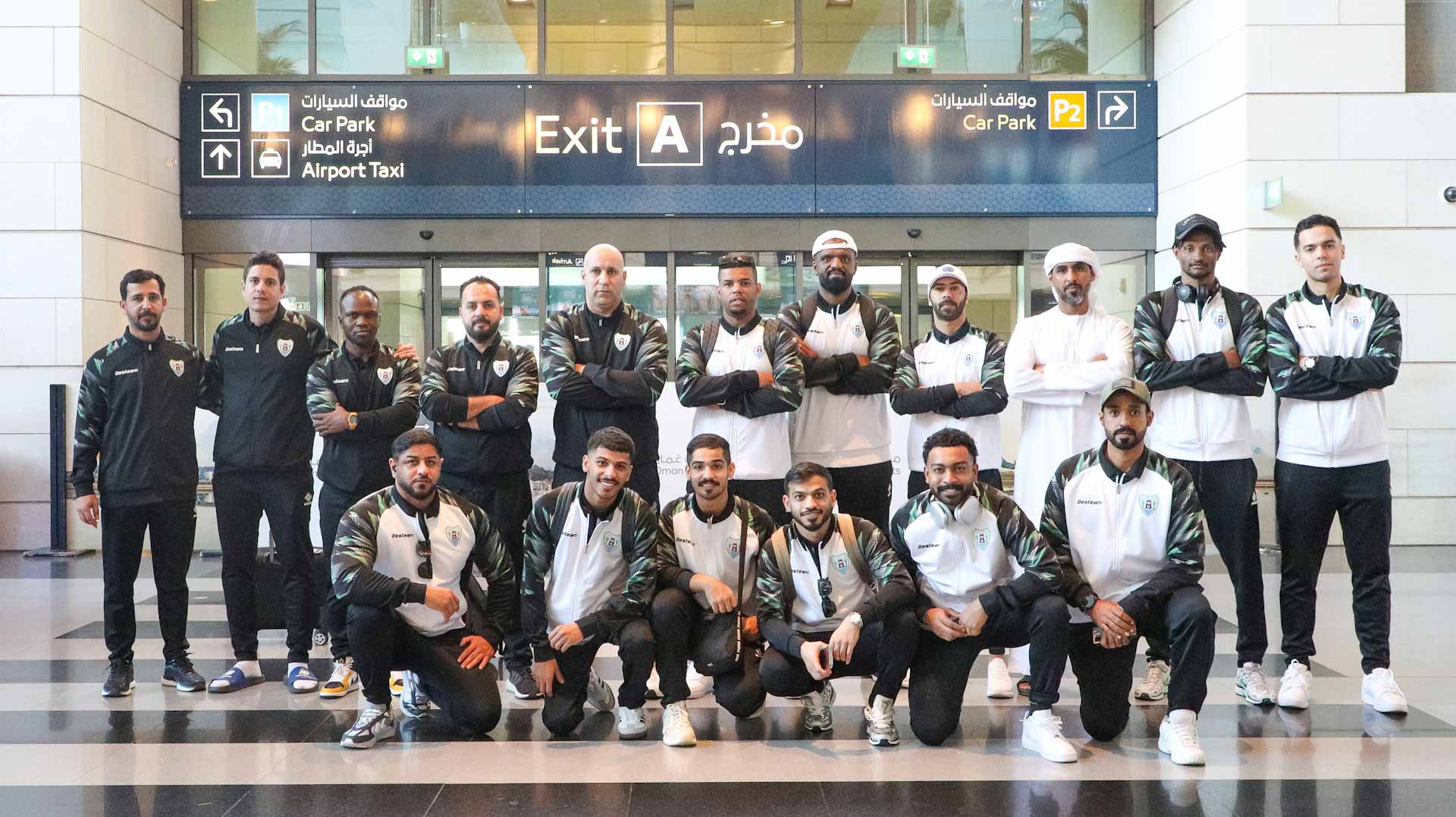 Diba Al-Hisn Club departs to Muscat for Handball Championship 