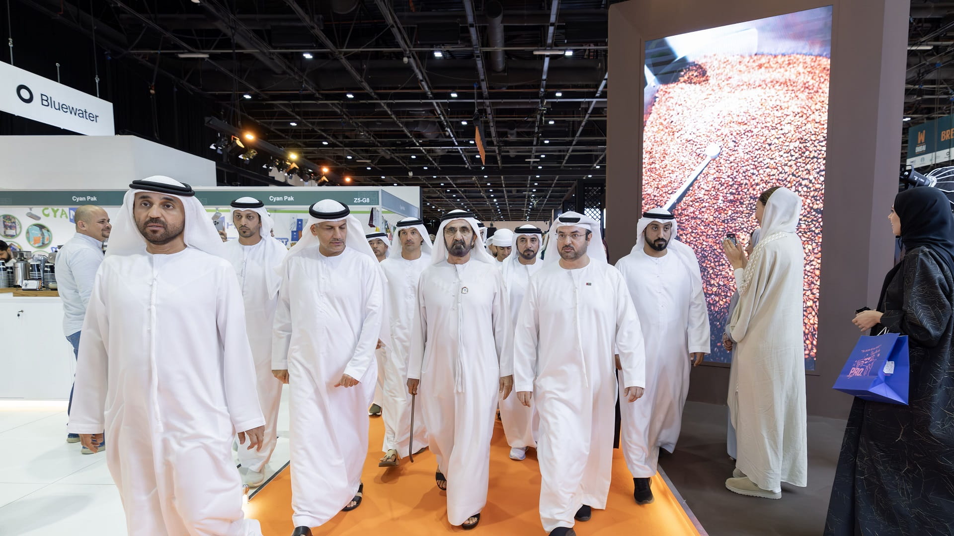 Mohammed bin Rashid visits World of Coffee 2025 Dubai exhibition 