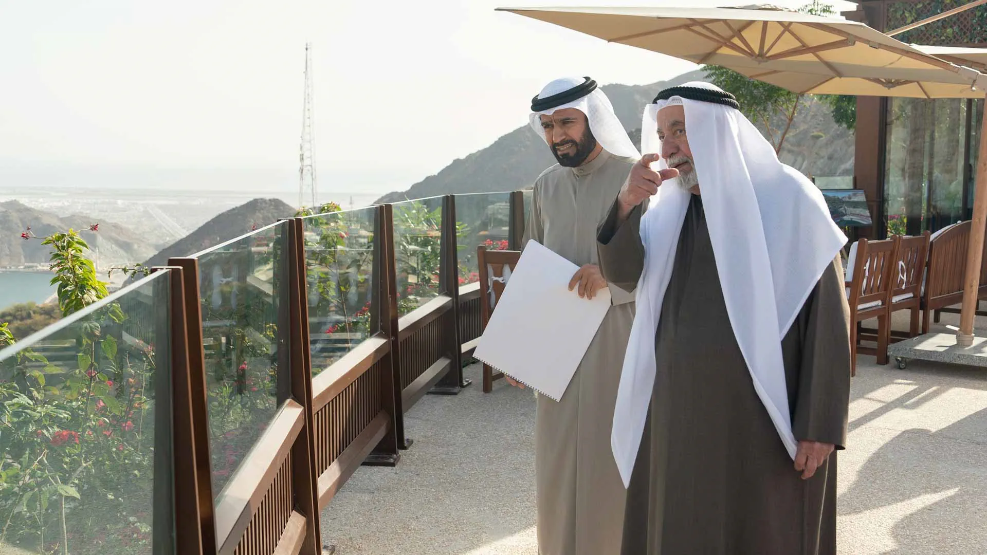 Sharjah Ruler inspects several projects in Kalba 