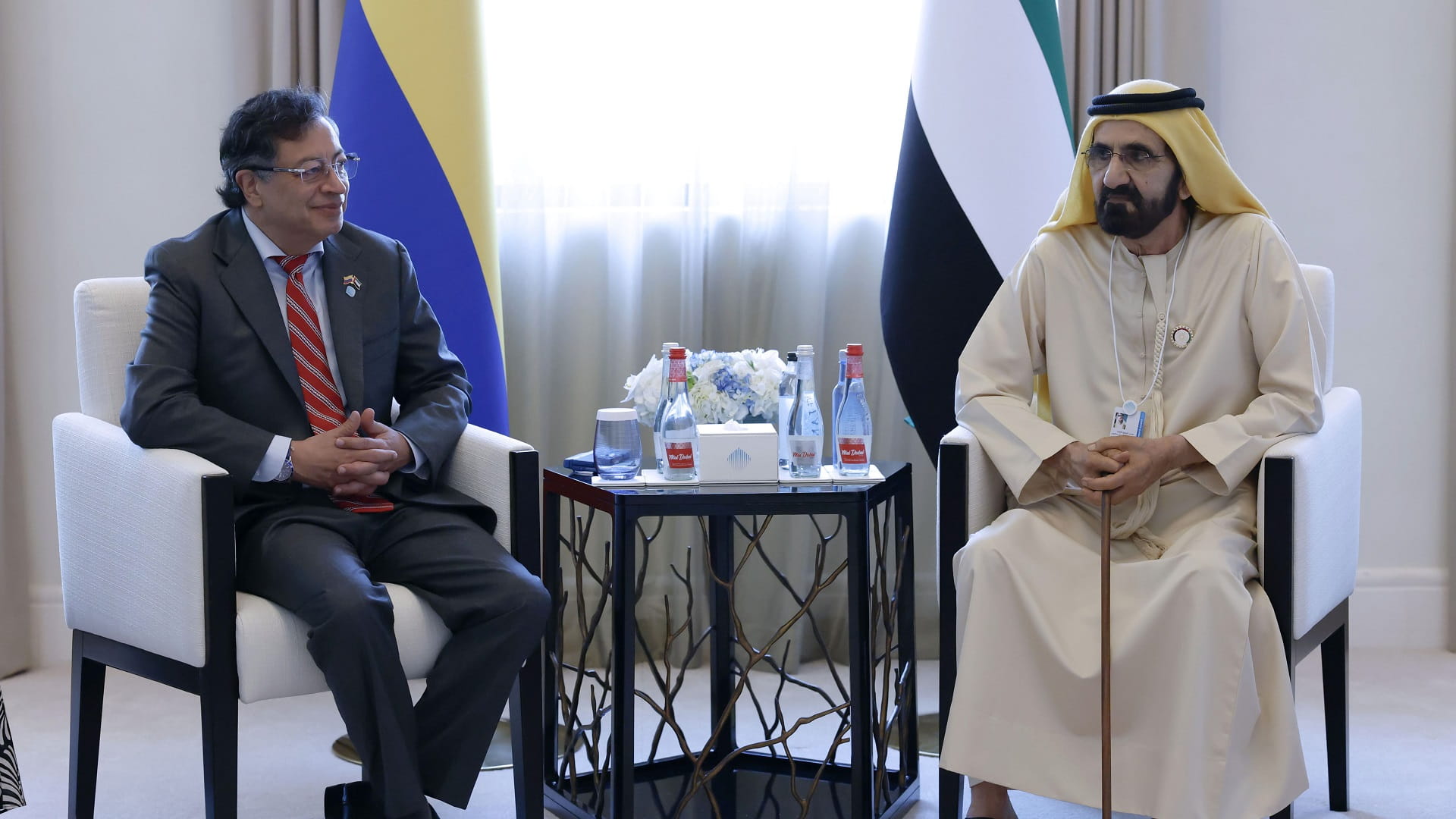 Mohammed bin Rashid, Colombia’s President discuss bilateral ties 