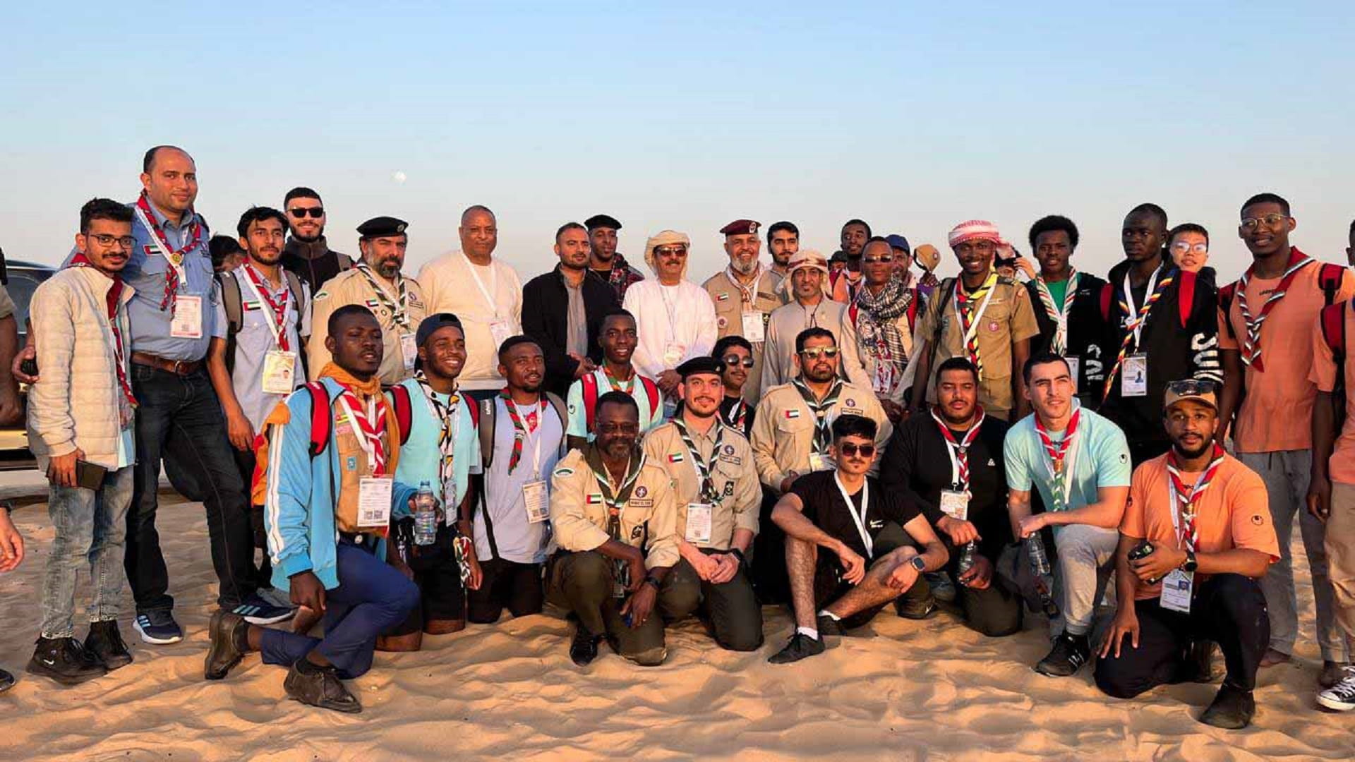 Sharjah Police Desert Park offers scouts field skills  