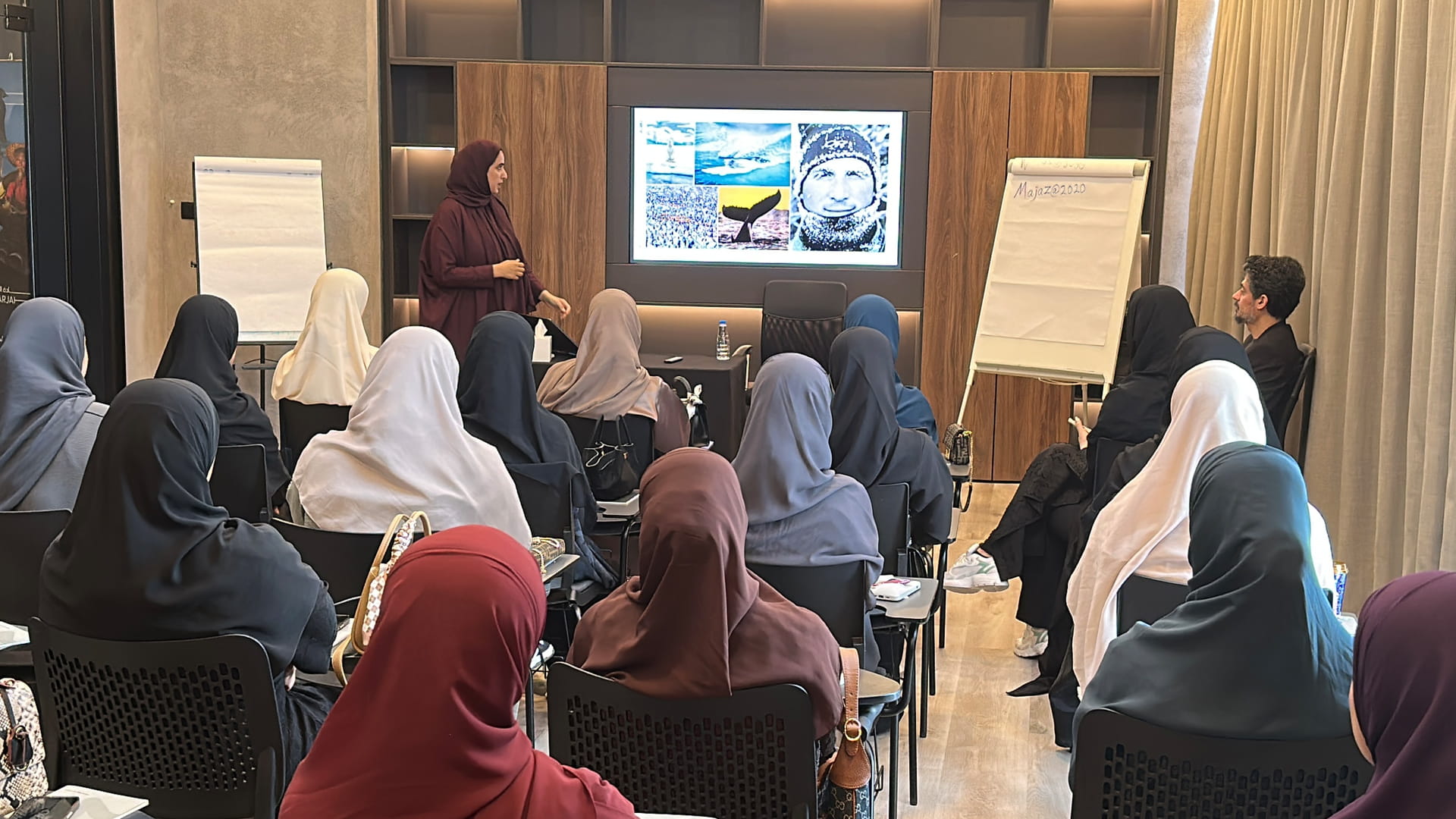 Al Yazia Al Ghaflii: Finalising proactive workshops for Xposure 