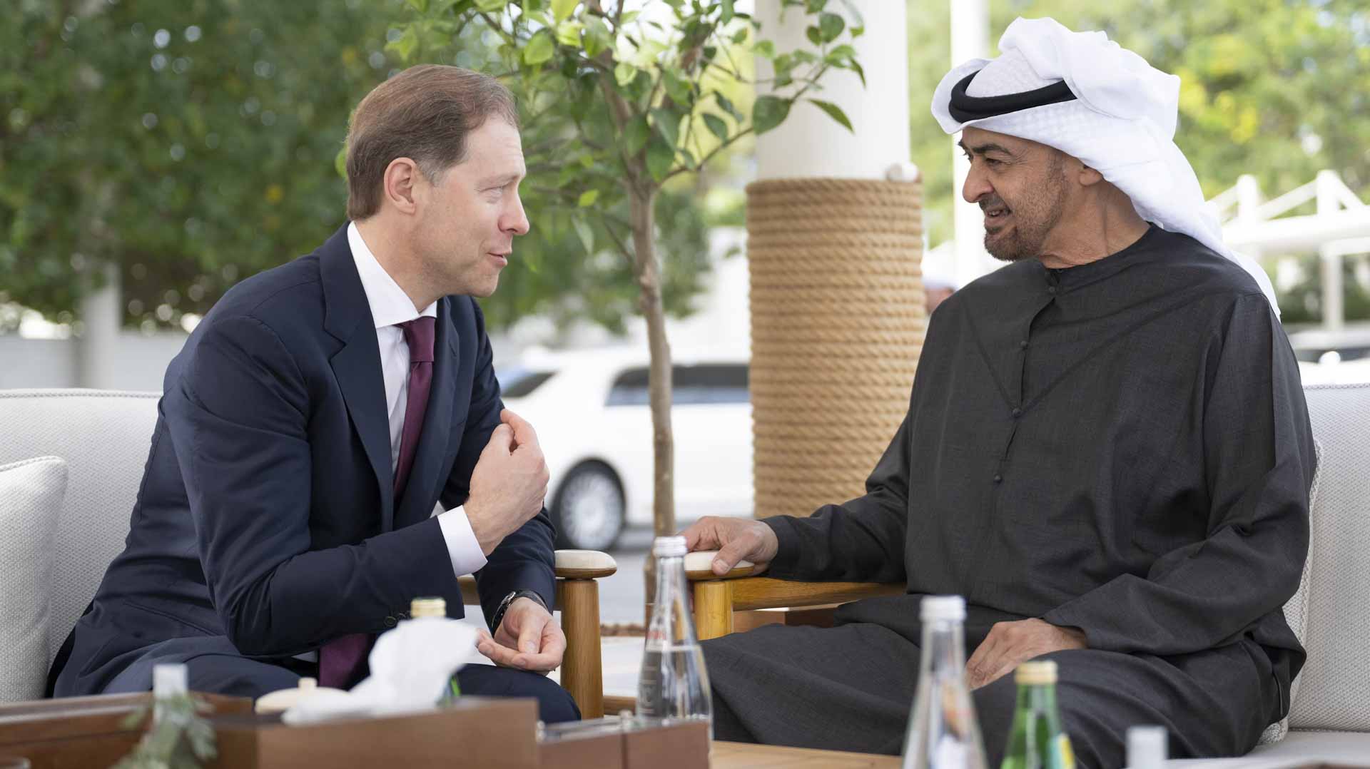 UAE President receives Russian First Deputy Prime Minister 