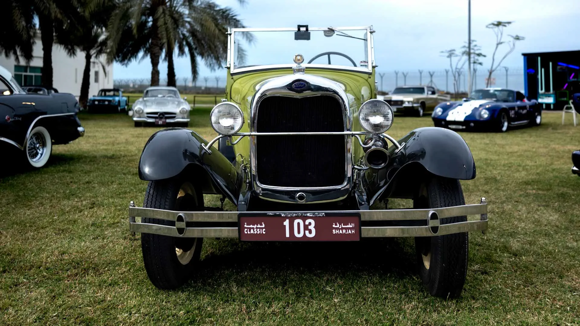 Timeless classics marvels shine at Sharjah Classic Cars Festival 