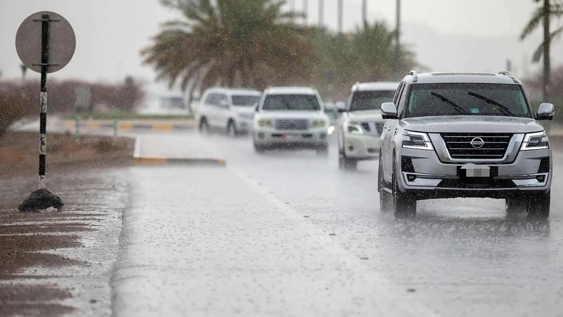 أمطار الخير تهطل على مناطق الدولة.. تراوحت بين الخفيفة والمتوسطة 