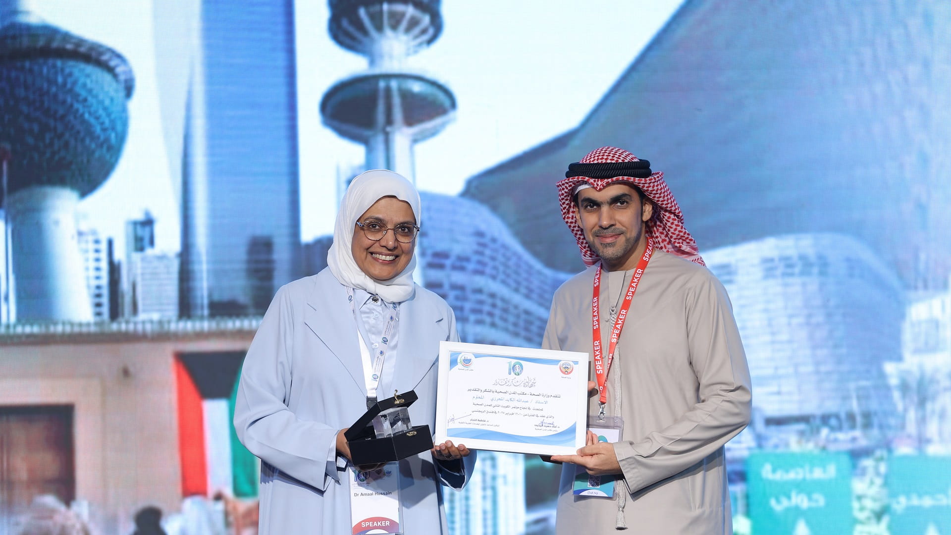 برنامج الشارقة مدينة صحية يشارك في مؤتمر المدن الصحية 2 بالكويت 