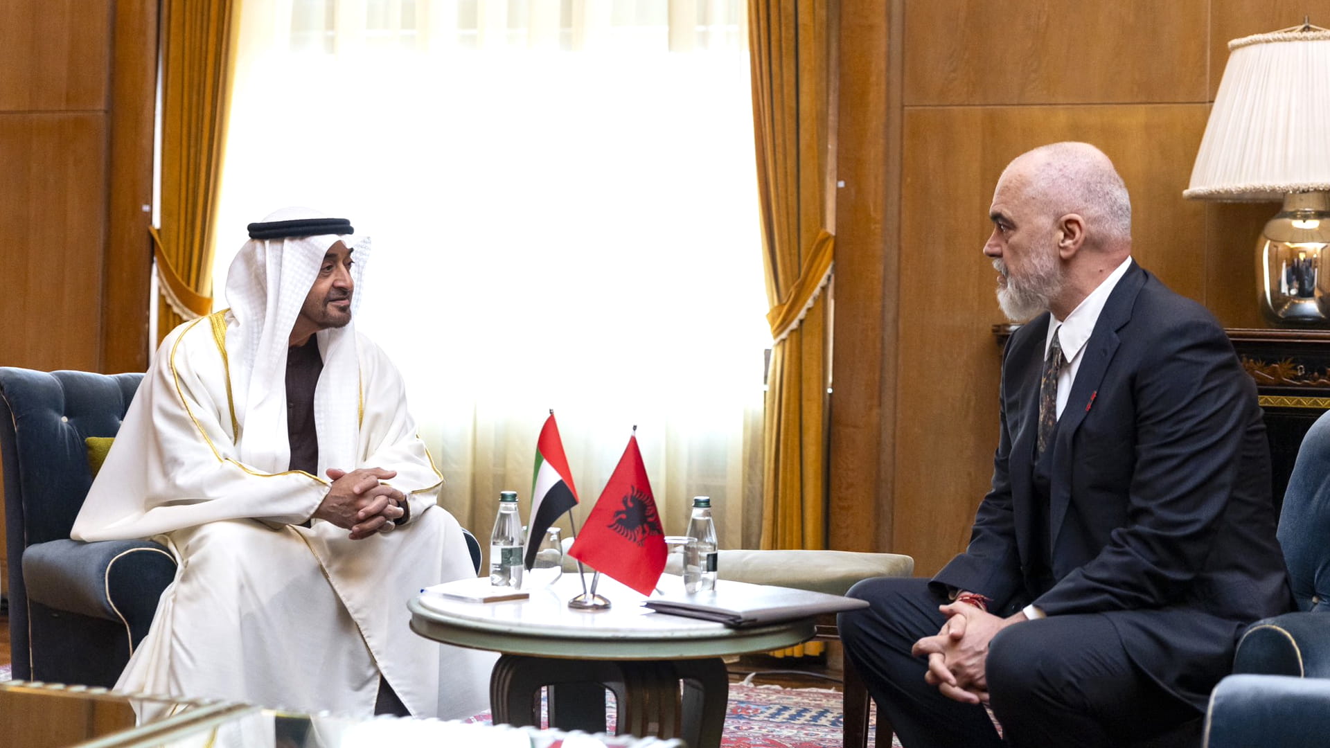 UAE President, Albanian PM discuss strengthening bilateral ties 