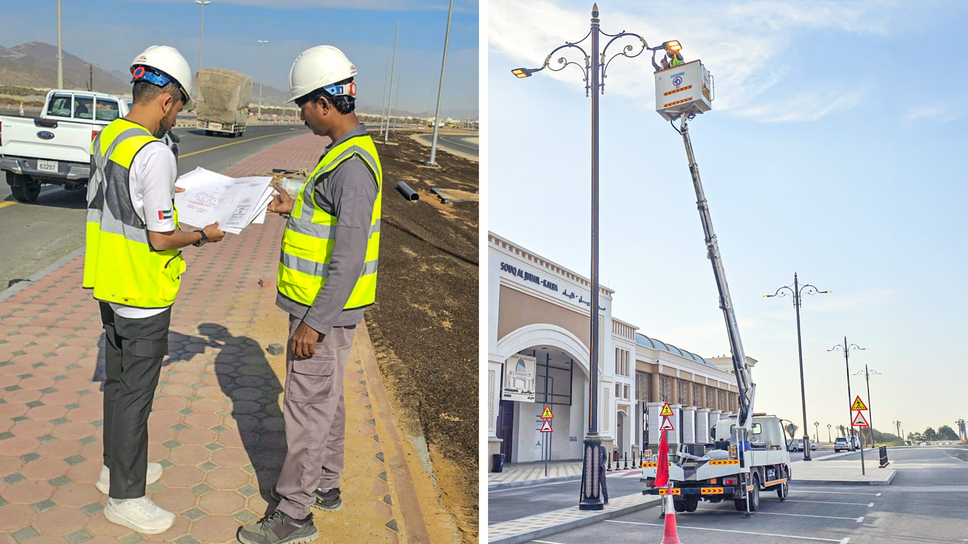 SEWA implements 12 lighting projects in Kalba 