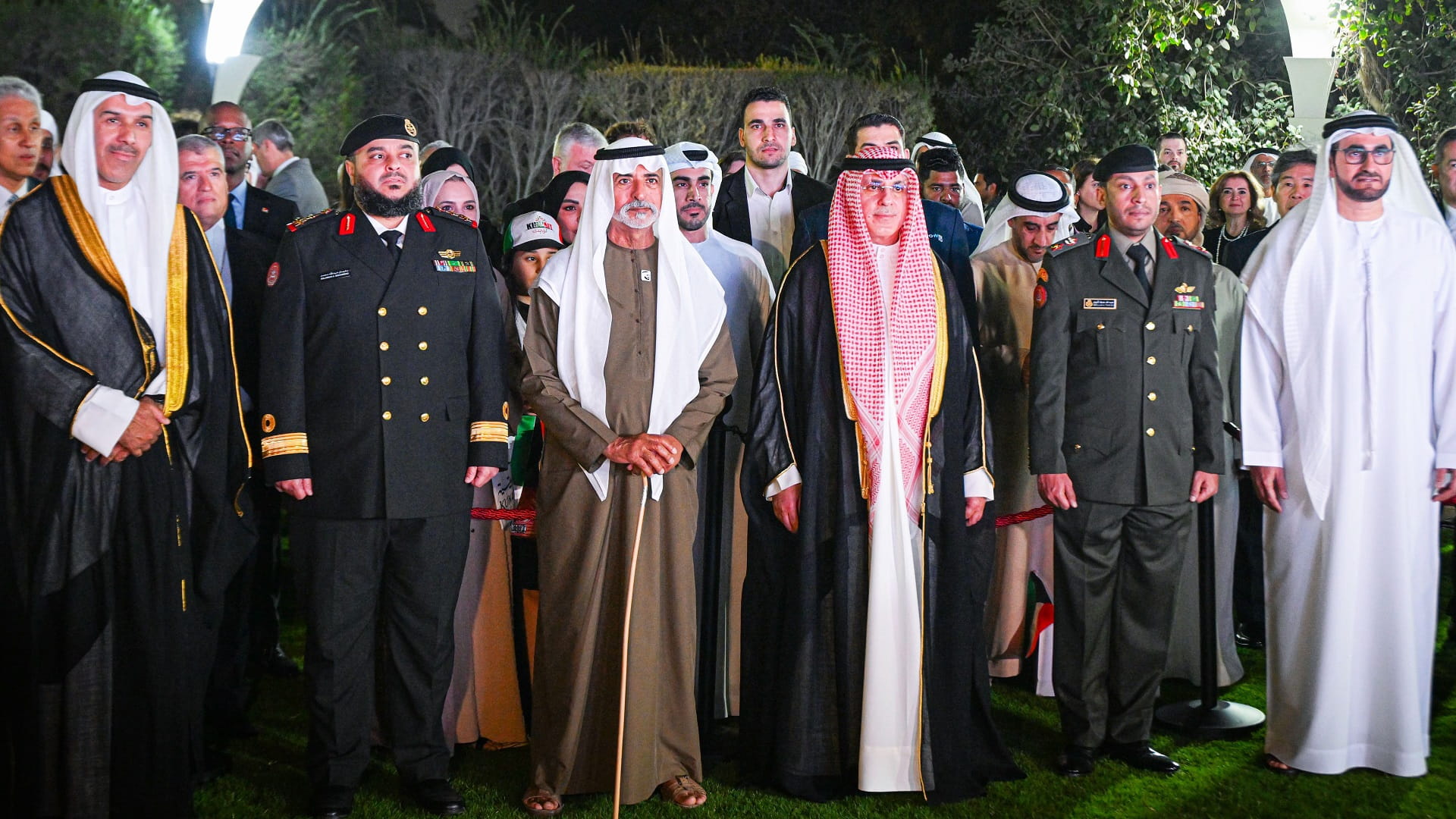 Nahyan bin Mubarak attends Kuwaiti Embassy's Nat’l Day reception 