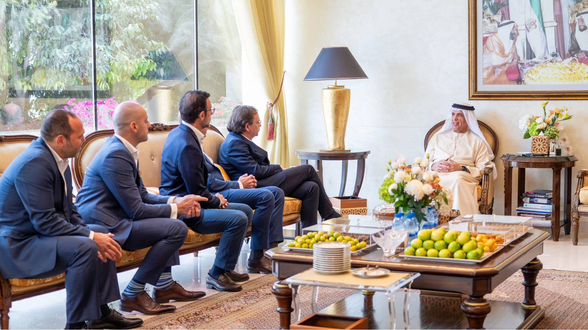 Saud bin Saqr reviews Radisson Hotel Group’s development plan 