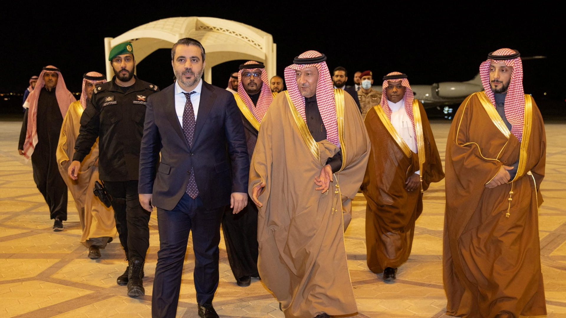 Syrian foreign minister arrives in Saudi Arabia with delegation 