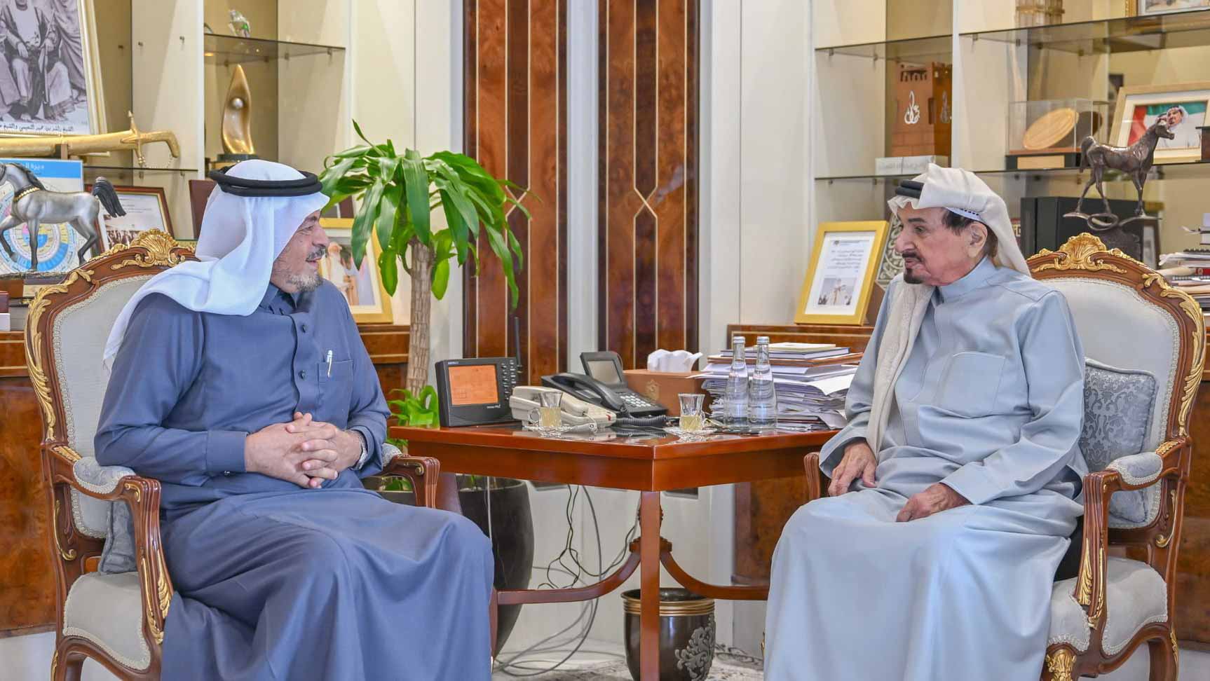 Ajman Ruler receives Chairman of Saudi German Health Group