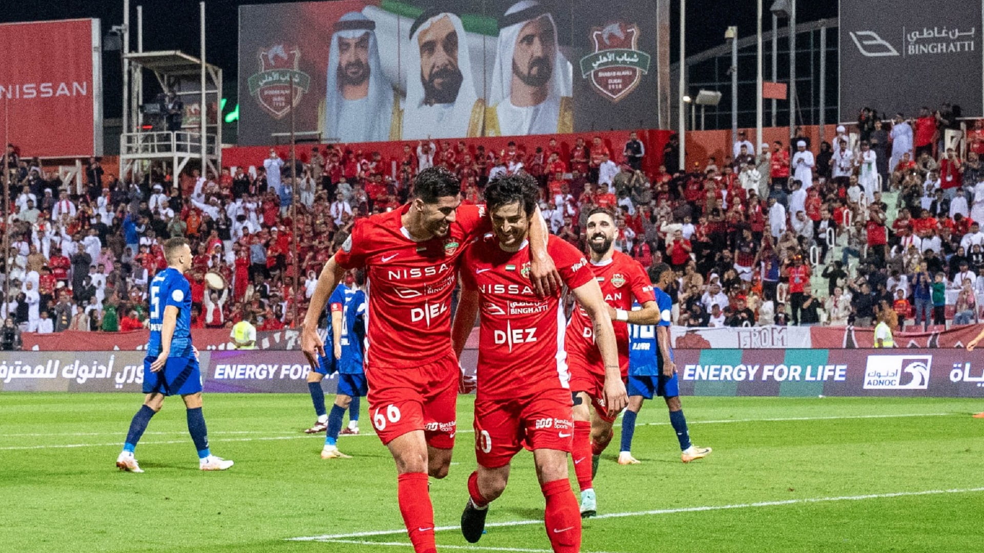 دوري أدنوك للمحترفين.. شباب الأهلي يقتنص الفوز من النصر بثنائية 