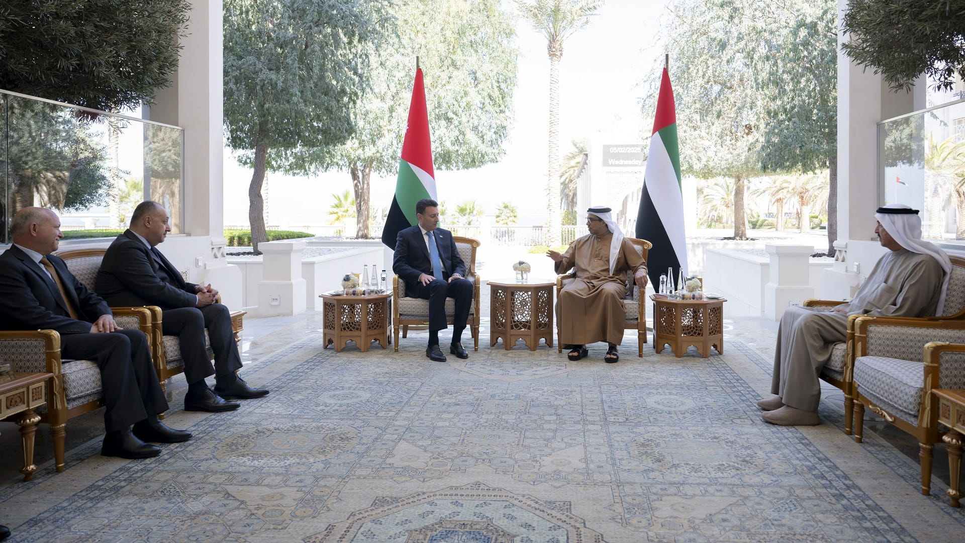 Mansour bin Zayed, Jordan's House Speaker enhance bilateral ties 