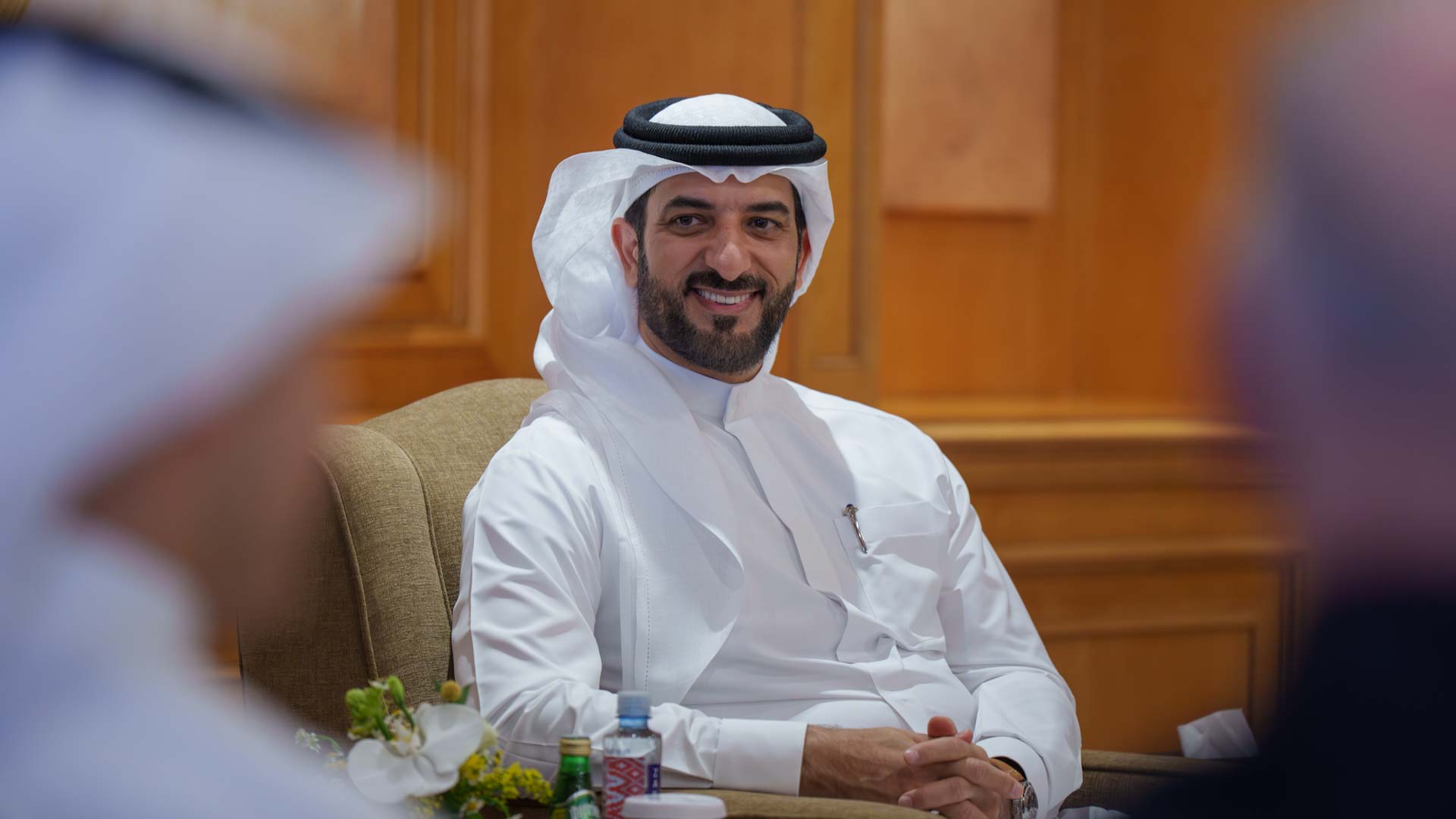 His Highness Sheikh Sultan bin Ahmed