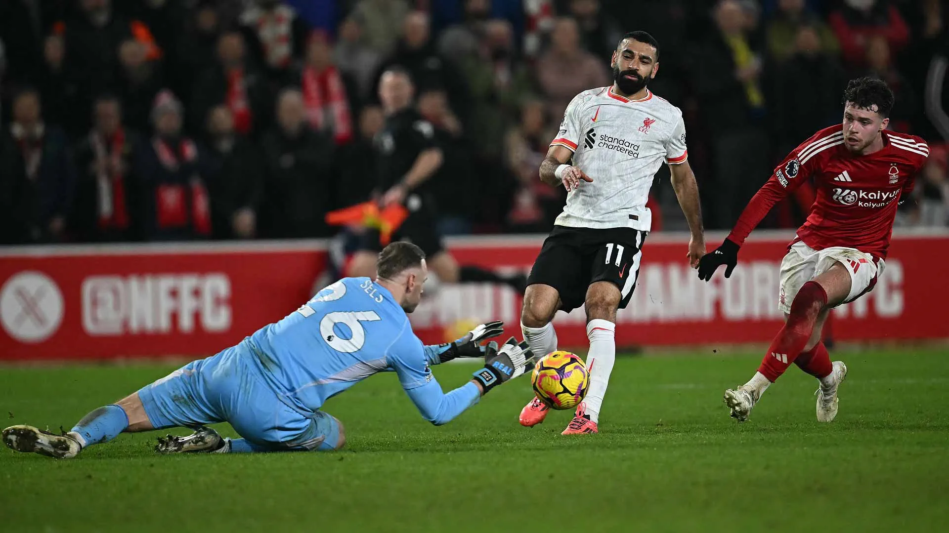 Liverpool draws with Nottingham Forest in the Premier League
