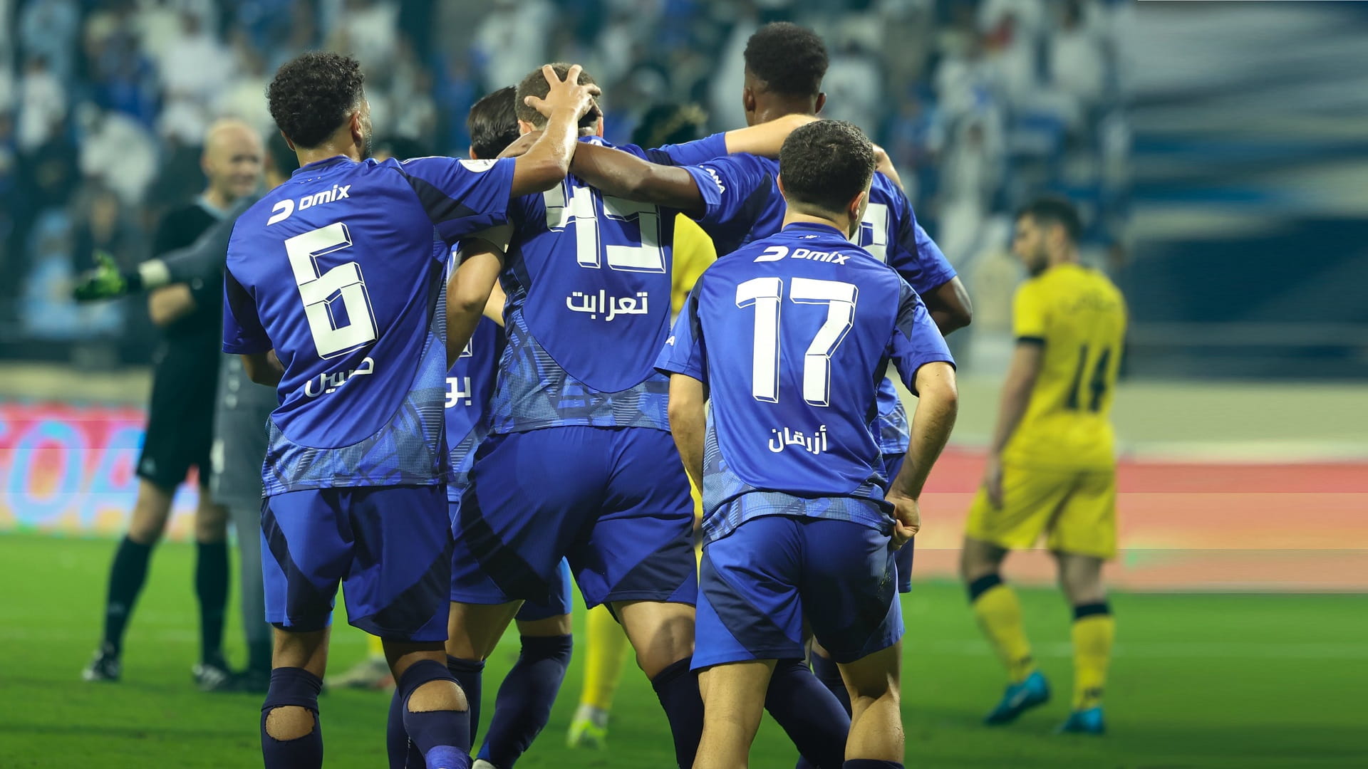 النصر يتوج بطلاً لكأس السوبر الإماراتي القطري 