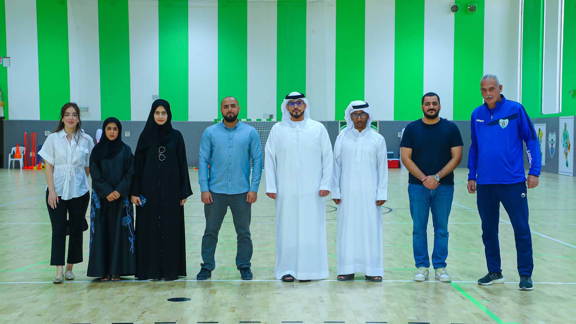 SSC and SDPW delegation visit Dibba Al Hisn Club 