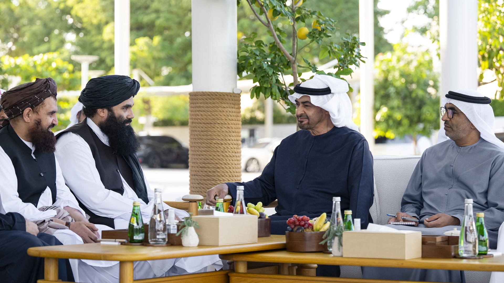 UAE President receives Afghan Interior Minister 
