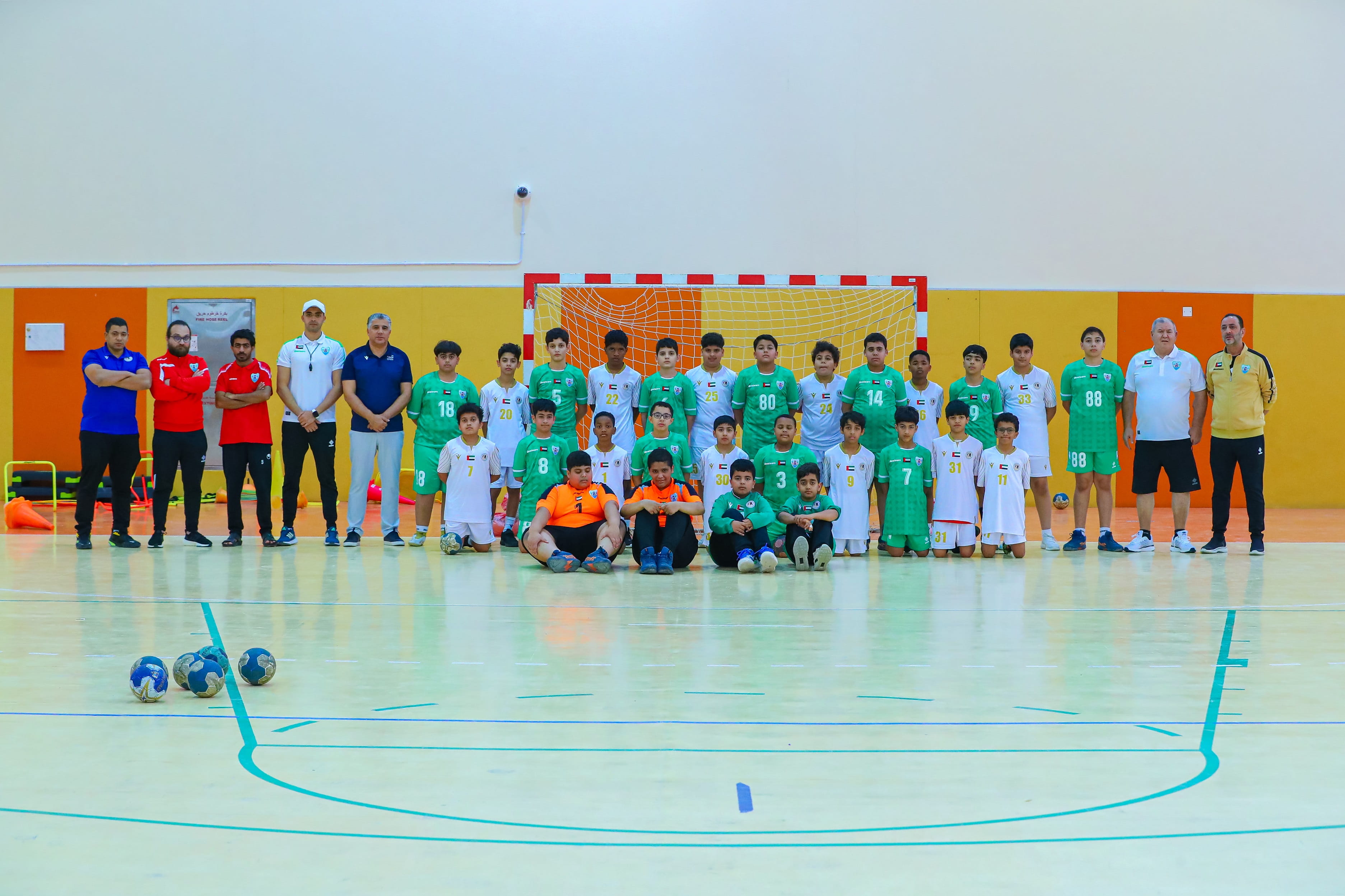 Dibba Al Hisn Club hosts a handball development programme 