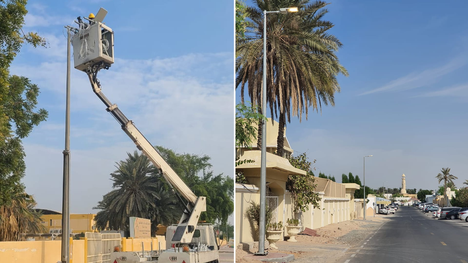 SEWA lights up Semnan area with 242 lighting poles 