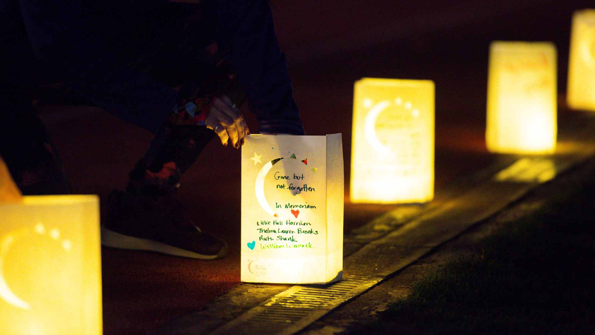 Luminaria Ceremony at "Relay for Life" carries messages of hope 