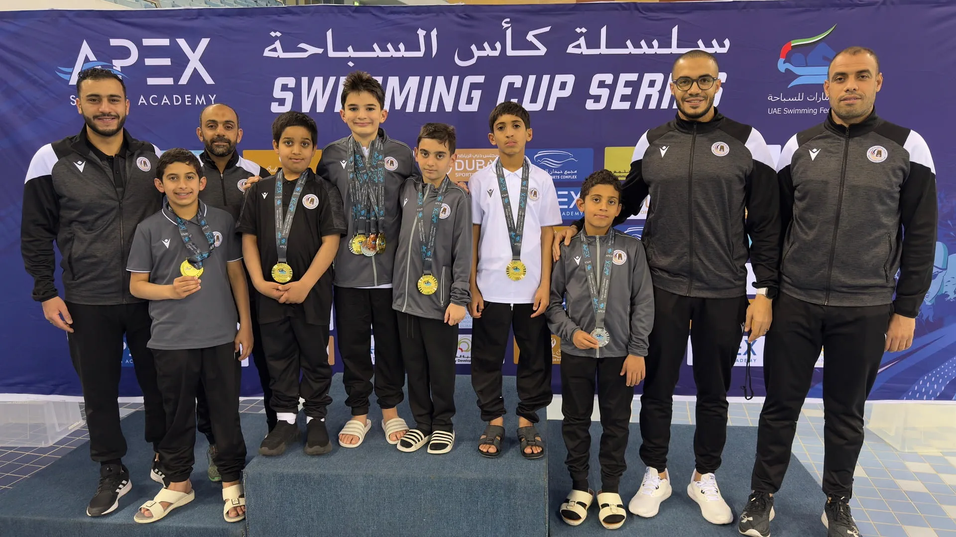 Mleiha Club shines in second Swimming Championship