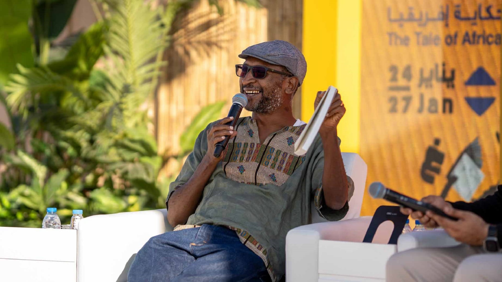 "Fiction is the last free thing" says author Peter Kimani at SFAL 
