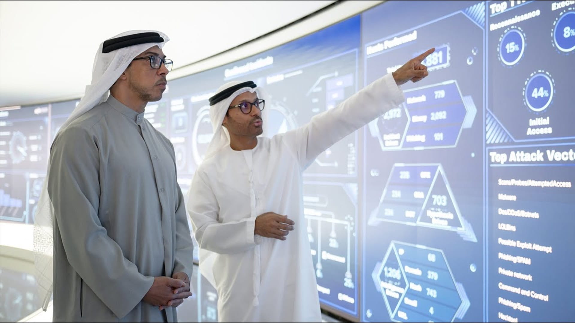 Mansour bin Zayed reviews UAE Cybersecurity Council initiatives