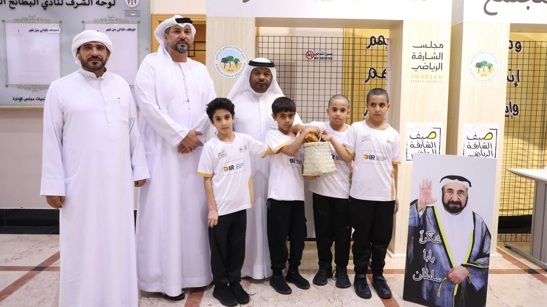 Al Ajil visits Sharjah Sports Summer events at Al Bataeh Club 