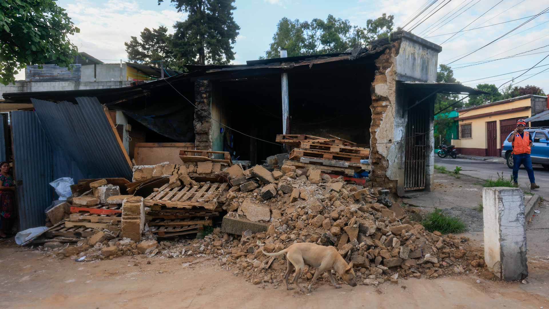 Two people killed in landslide after earthquakes in Guatemala