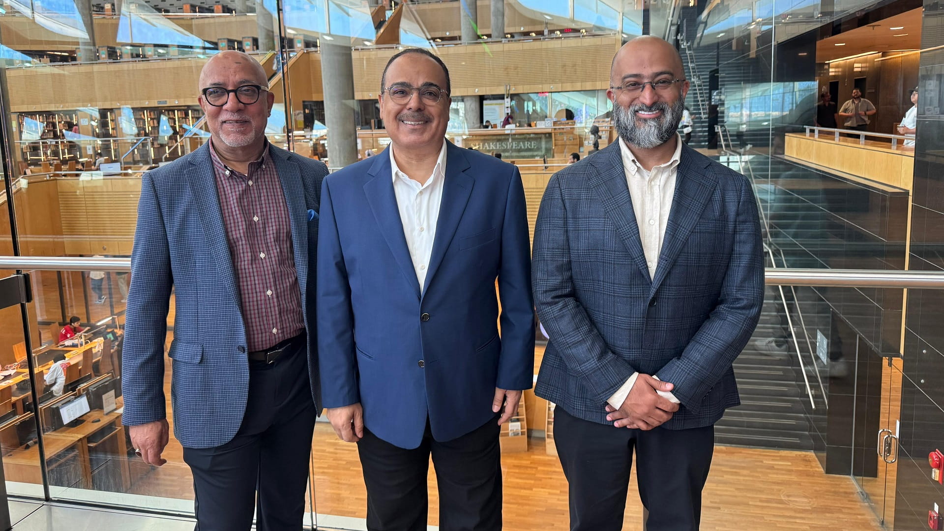 SIH chairman explores Bibliotheca Alexandrina facilities