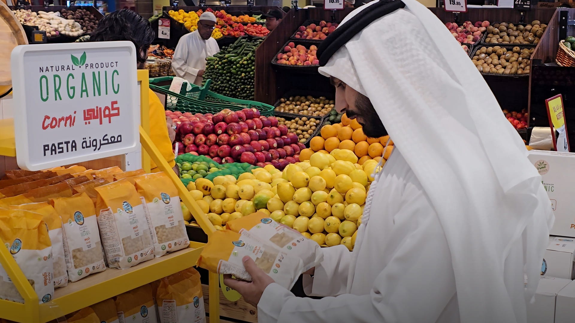 Faisal Al Naboodah: Sharjah Coop launches organic pasta