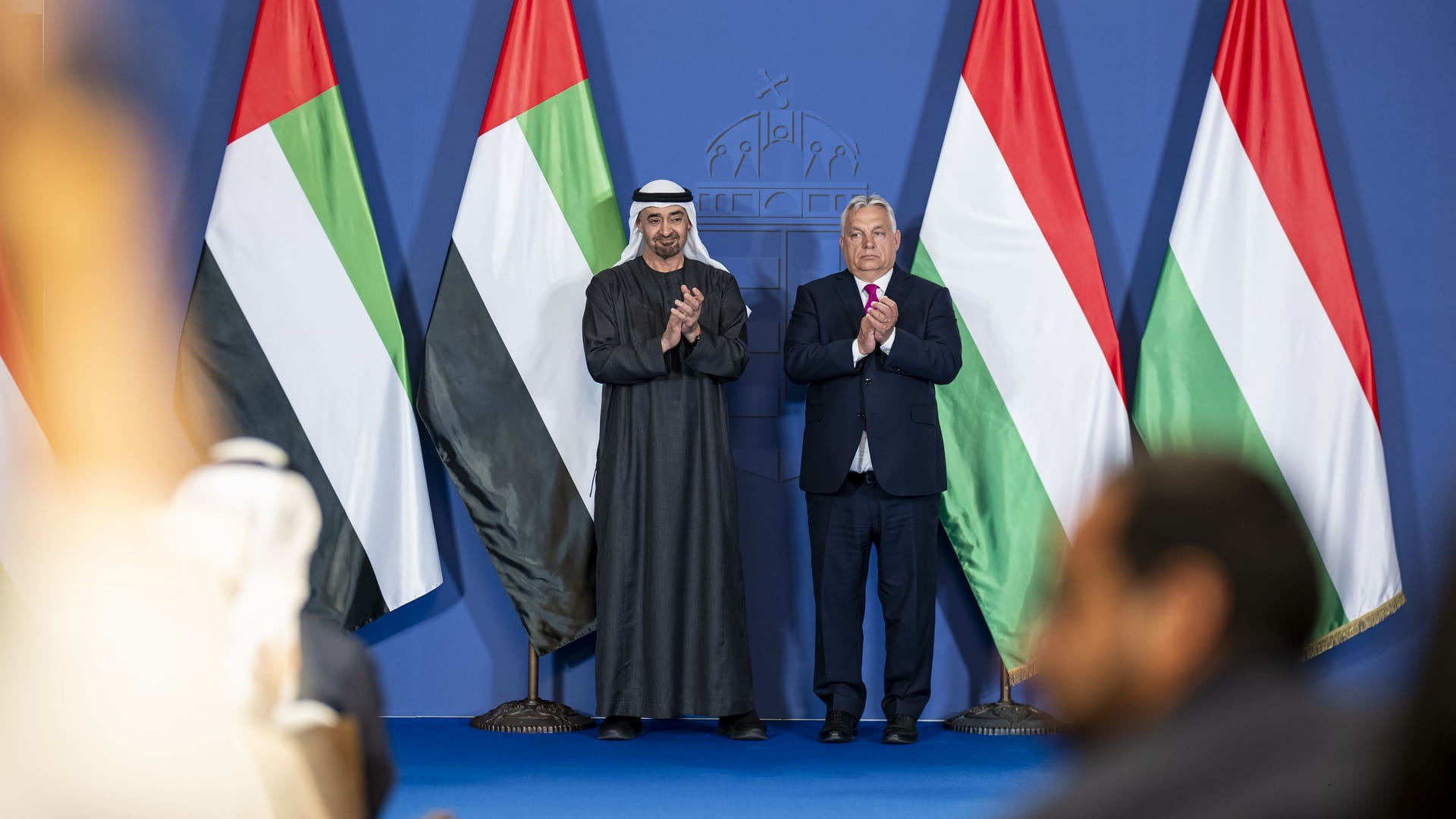 رئيس الدولة ورئيس وزراء المجر يشهدان تبادل اتفاقيات ومذكرات تفاهم 