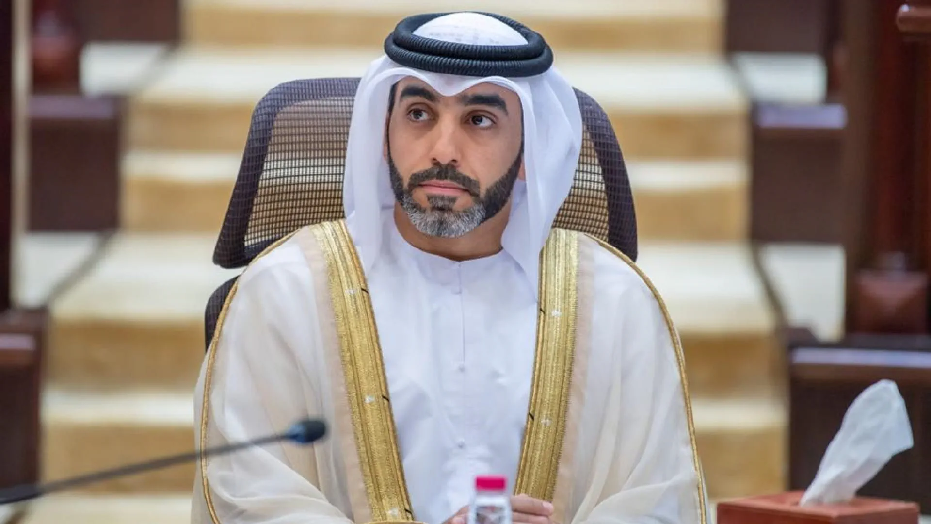 سعادة الشيخ راشد بن صقر القاسمي مدير دائرة المالية المركزية بالشارقة