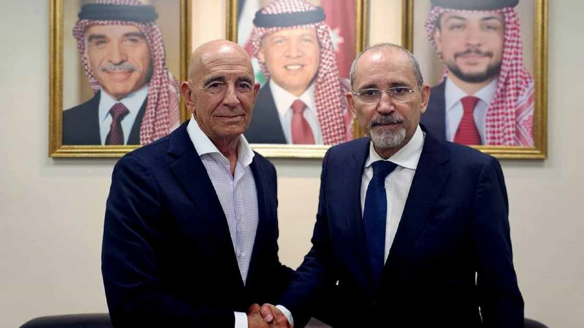 وزير خارجية الأردن يلتقي المبعوث الأميركي الخاص إلى سوريا