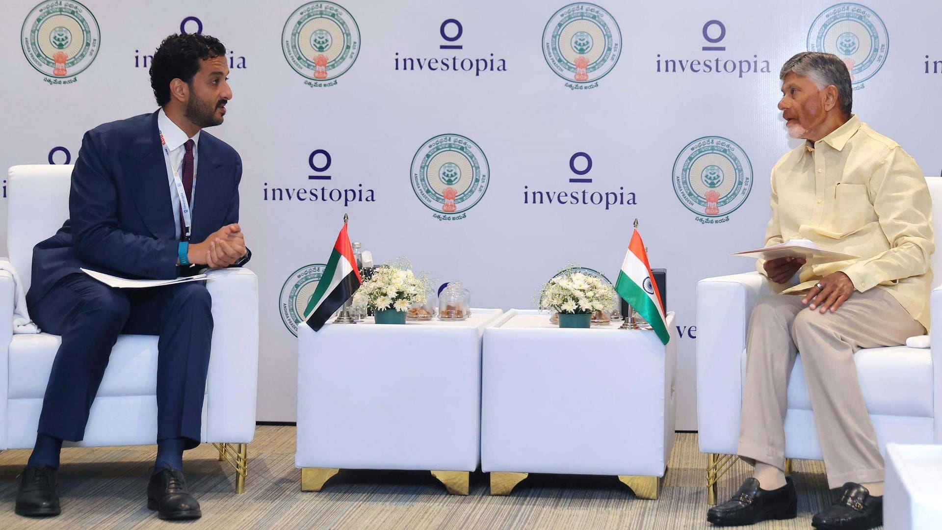 الإمارات تبحث وولاية أندرا براديش الهندية تعزيز التعاون الاقتصادي 
