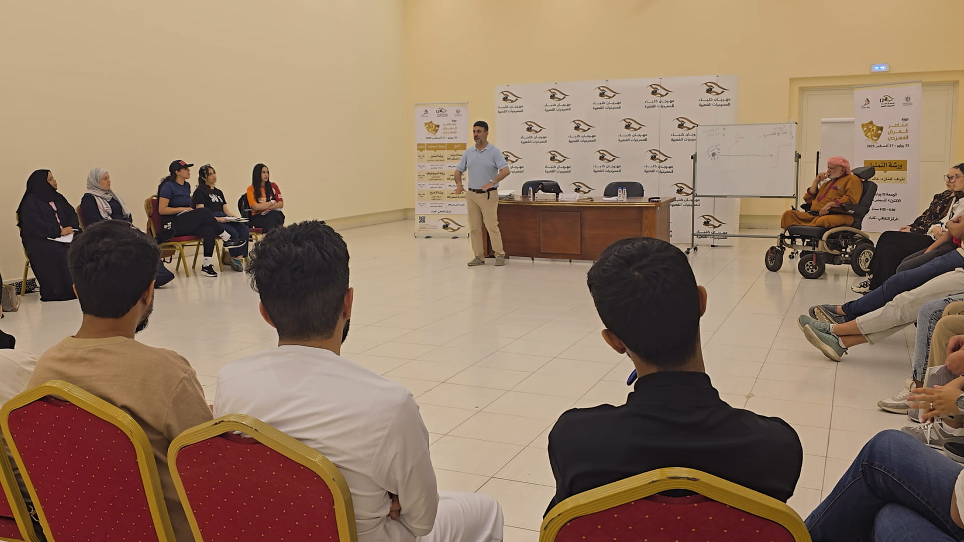 Khaled Amin: Acting workshop enhances skills across arts sector 