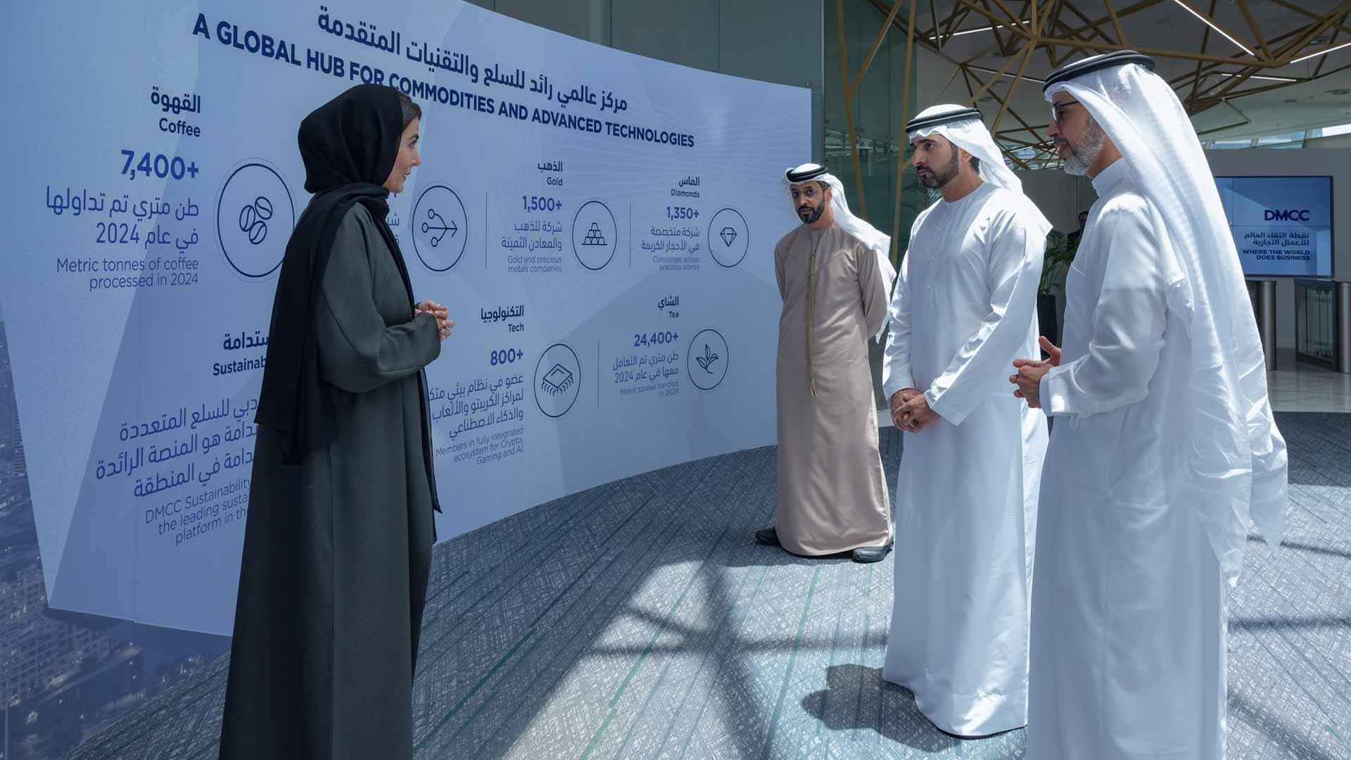 حمدان بن محمد يشيد بدور مركز دبي للسلع في تعزيز التجارة الدولية