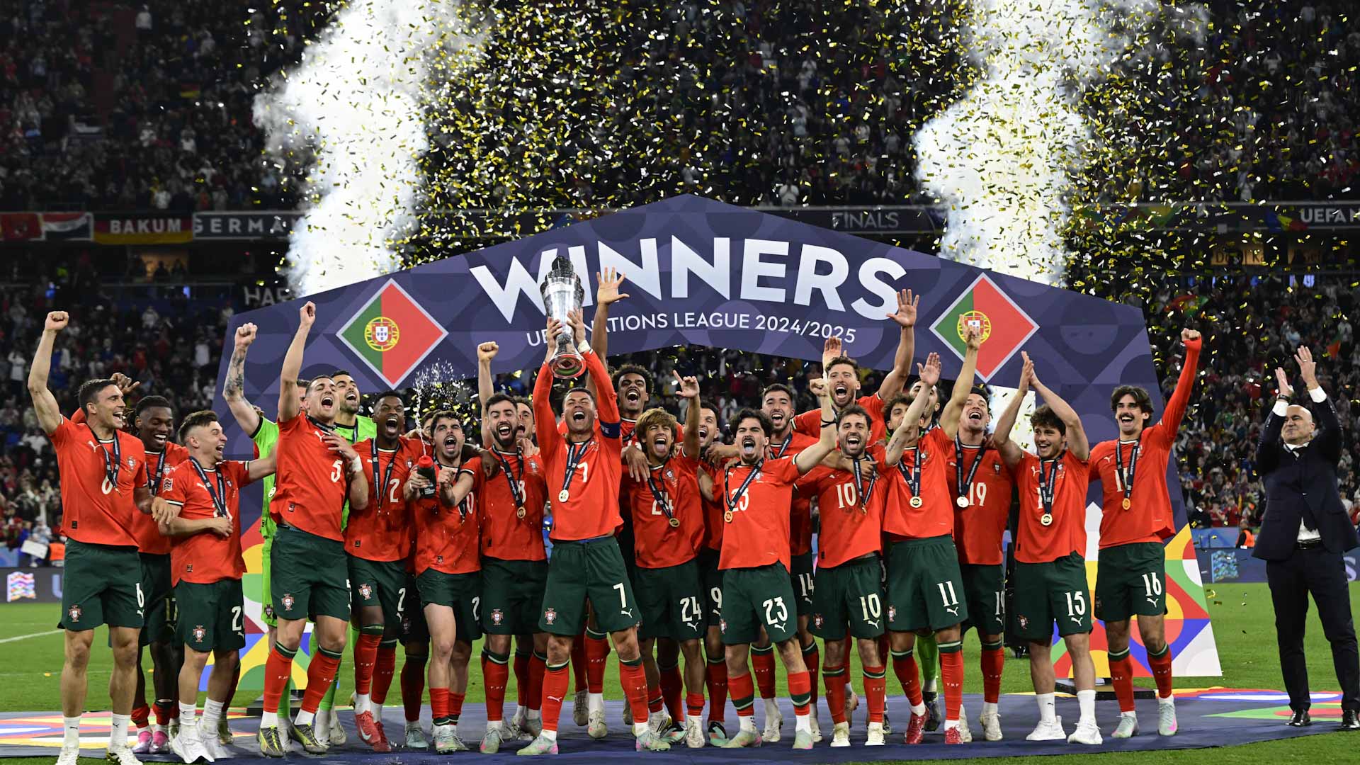على حساب إسبانيا.. منتخب البرتغال يتوج بلقب دوري الأمم الأوروبية