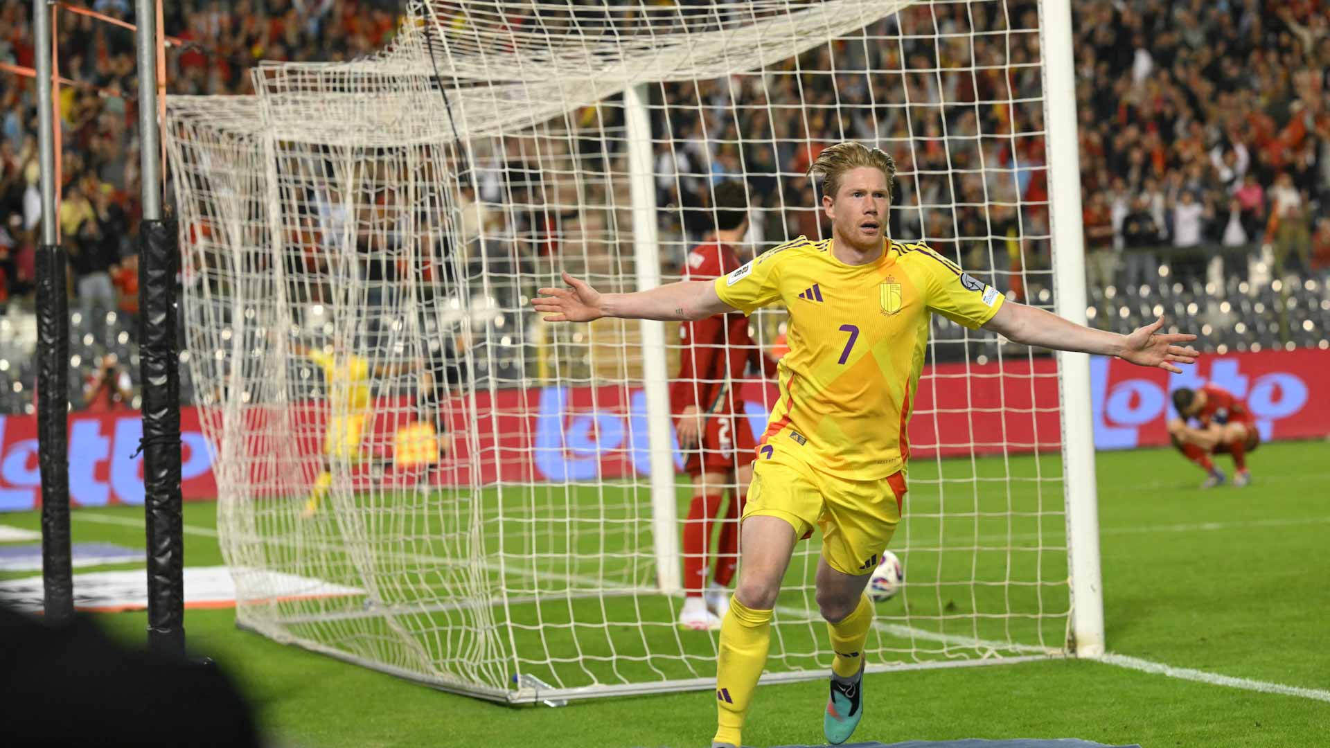 De Bruyne secures Belgium win over Wales in seven-goal thriller 