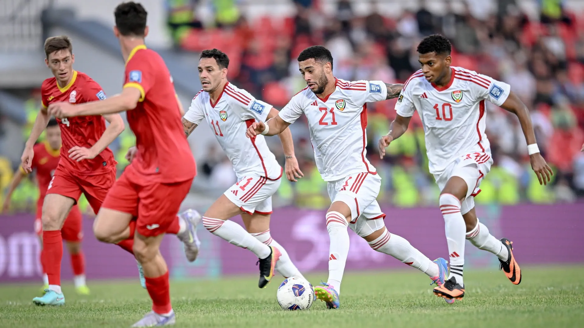UAE draws with Kyrgyzstan and qualifies for World Cup ِplay-off