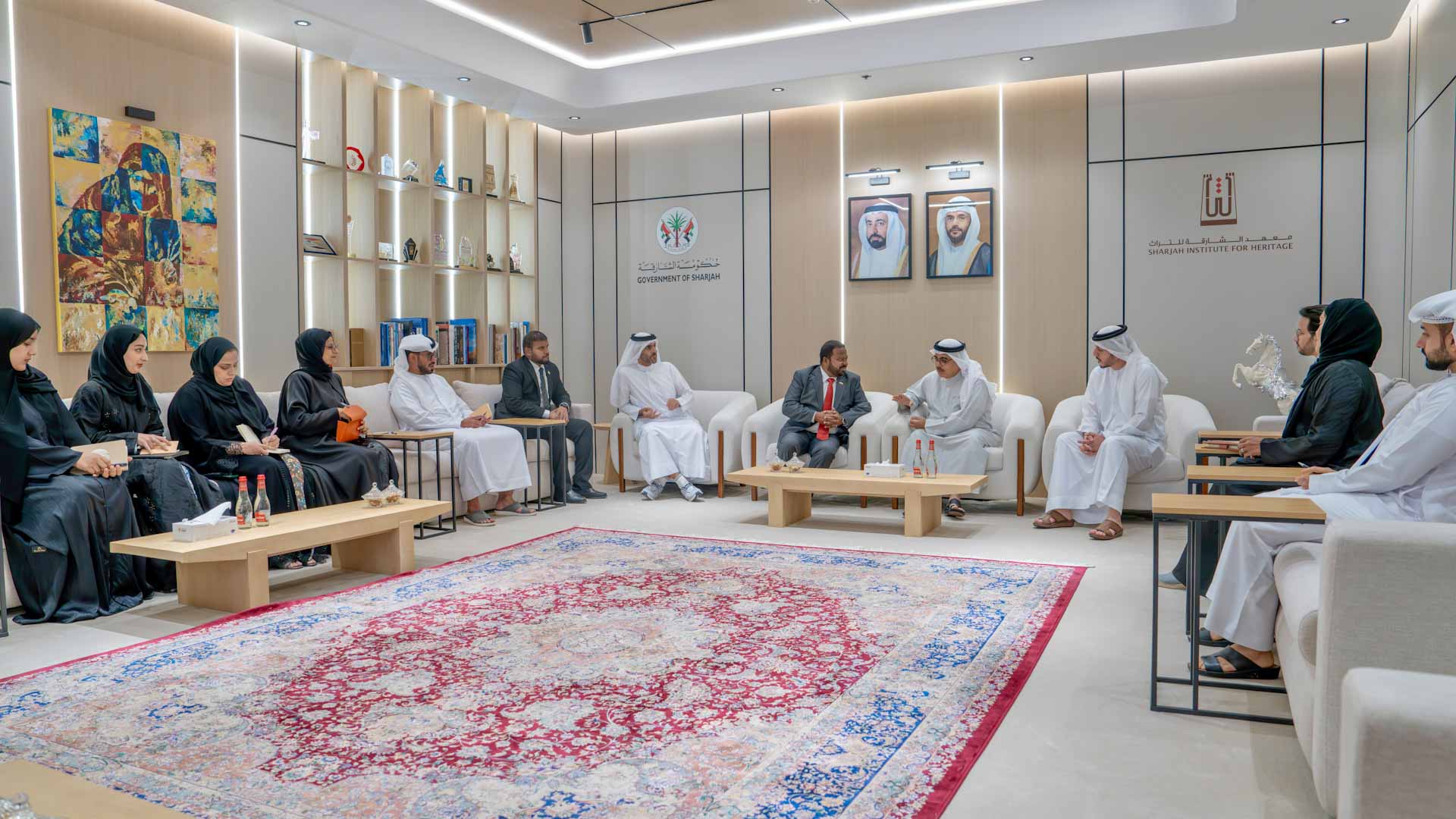 Sharjah Institute for Heritage welcomes Maldives Ambassador