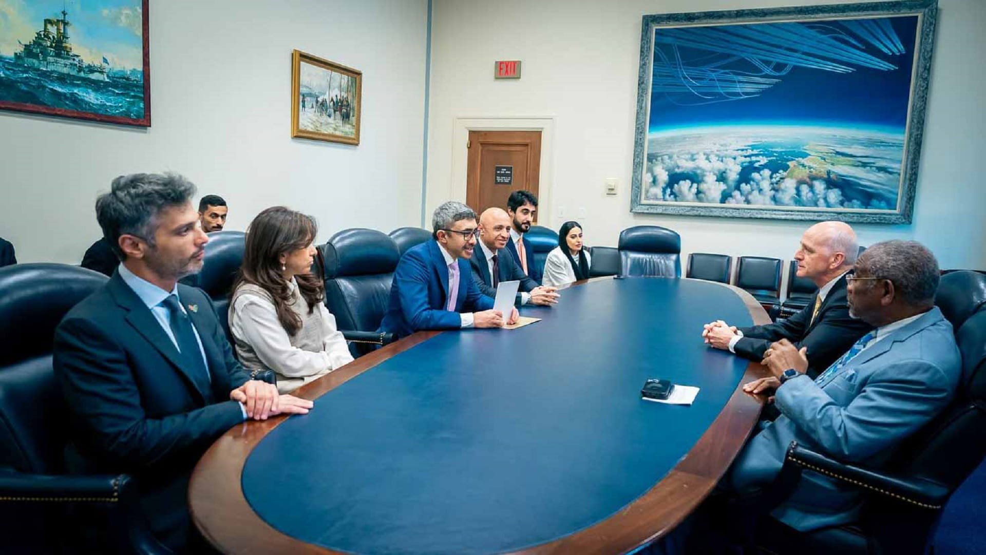 Abdullah bin Zayed concludes working visit to USA