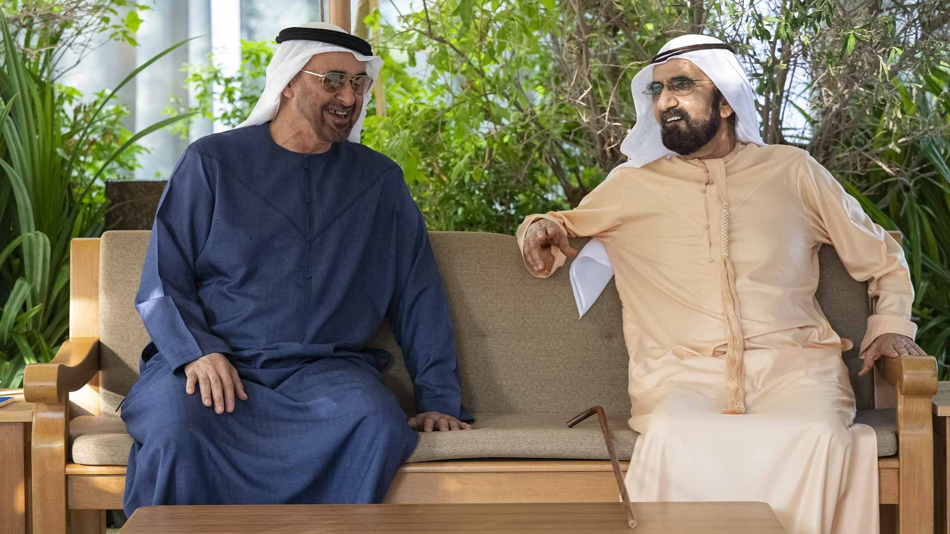 رئيس الدولة ومحمد بن راشد يبحثان جهود تعزيز التنمية الوطنية 