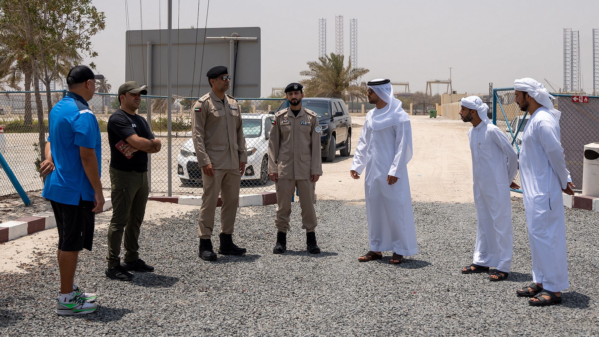 SPSA reviews Al Hamriyah Club's sports excellence practices