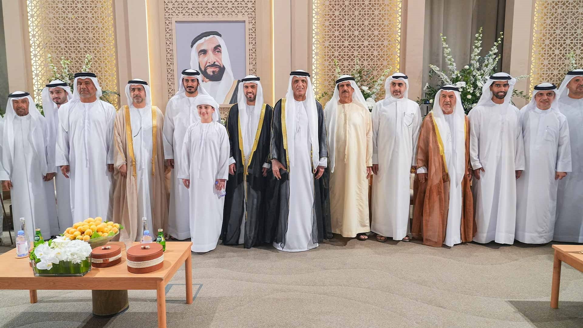 سعود بن صقر يحضر أفراح الخوري في أبوظبي